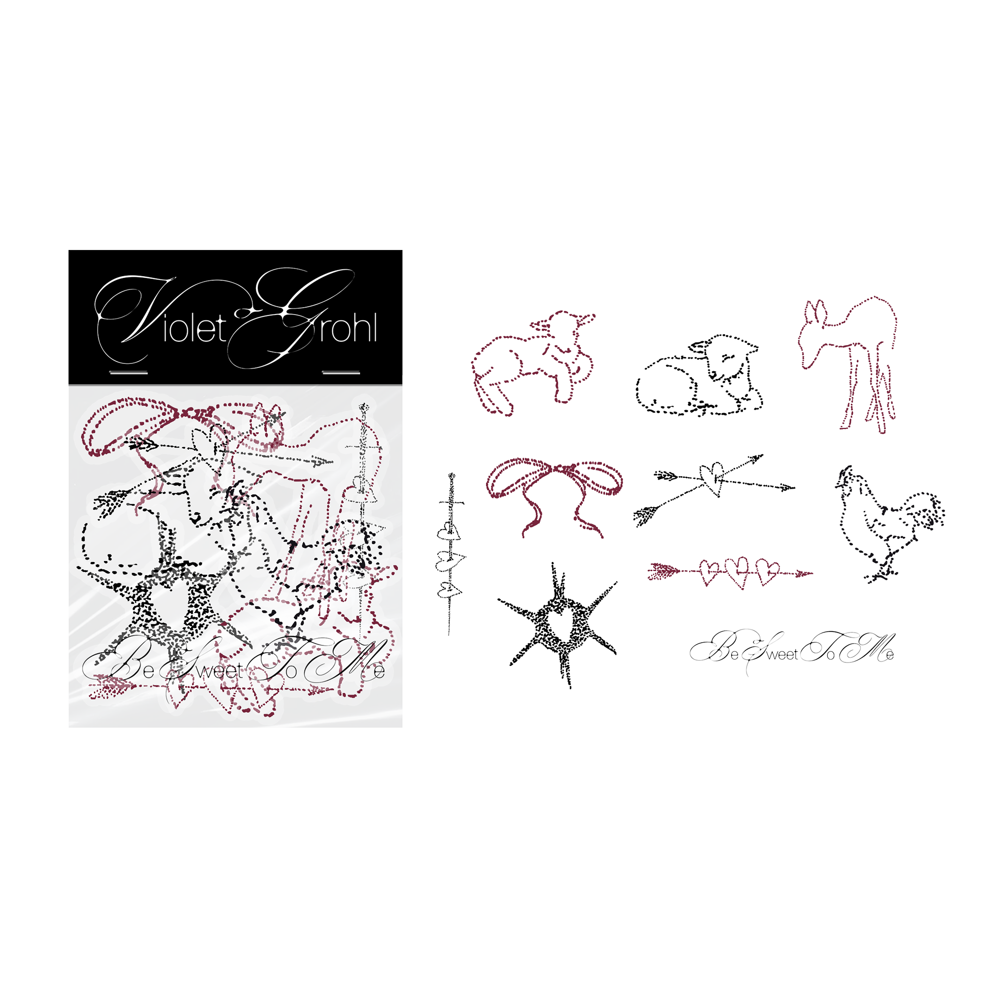 Be Sweet to Me Sticker Pack