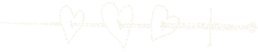 Stippled sword piercing 3 hearts