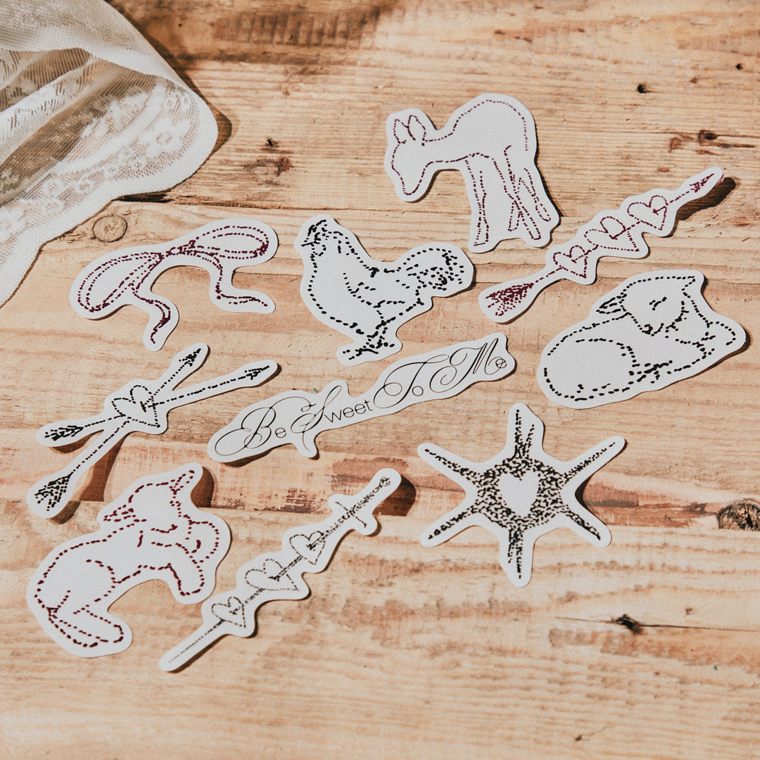 Be Sweet to Me Sticker Pack Lifestyle